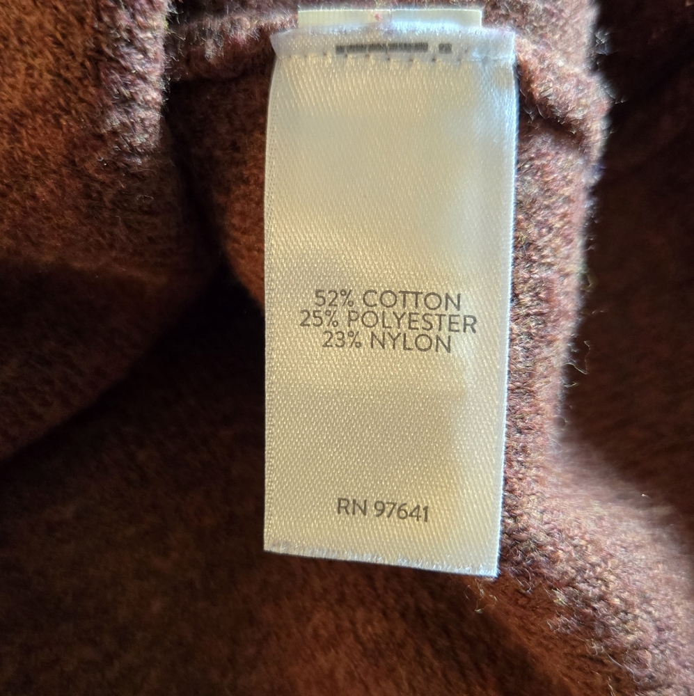 J.Jill Rust Color V Neck Sweater Size Med - Picture 3 of 16